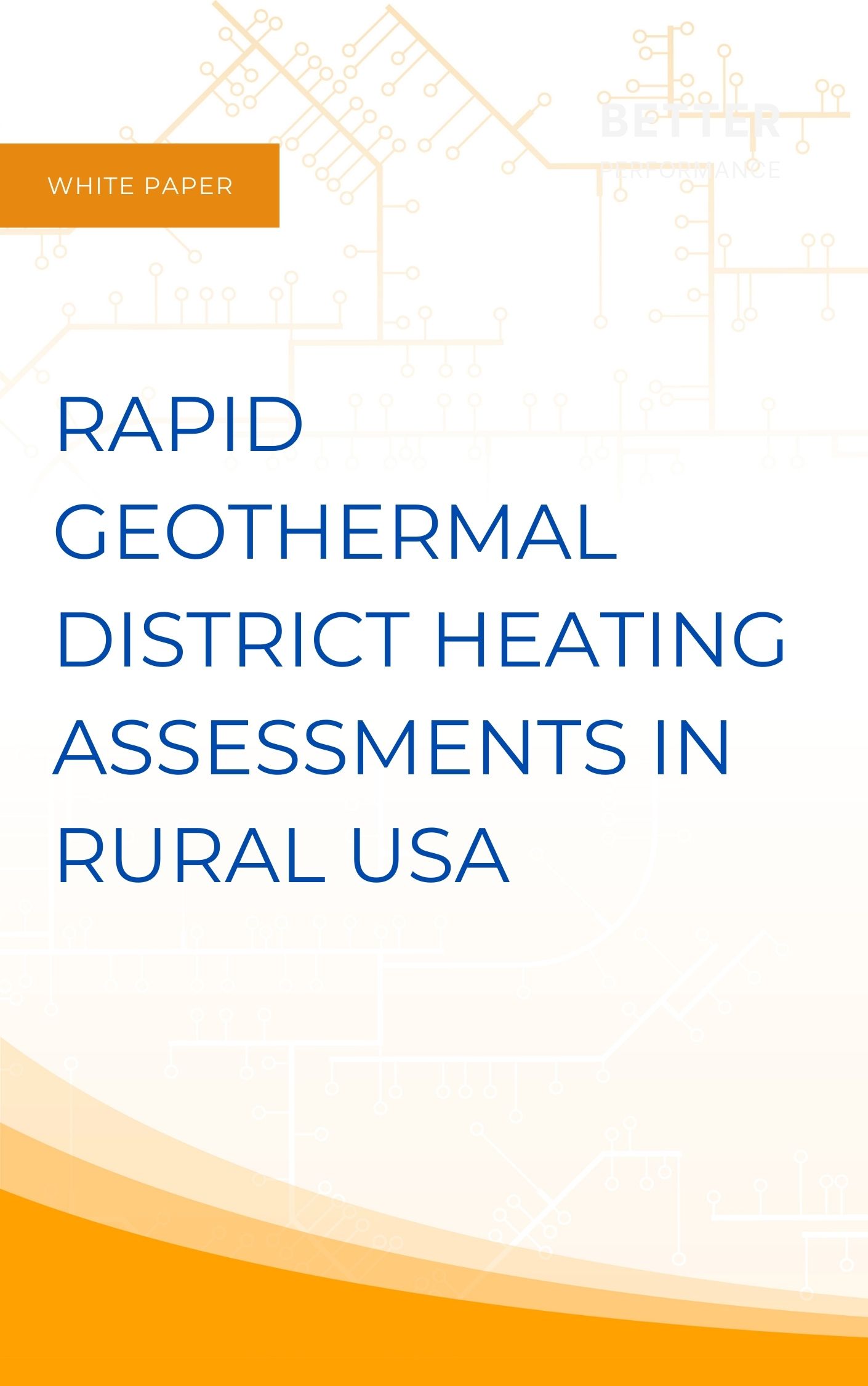 Rapid geothermal district heating assessments in rural USA